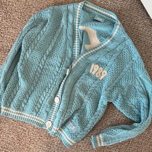 Taylor Swift 1989 Cardigan Sweater - Blue